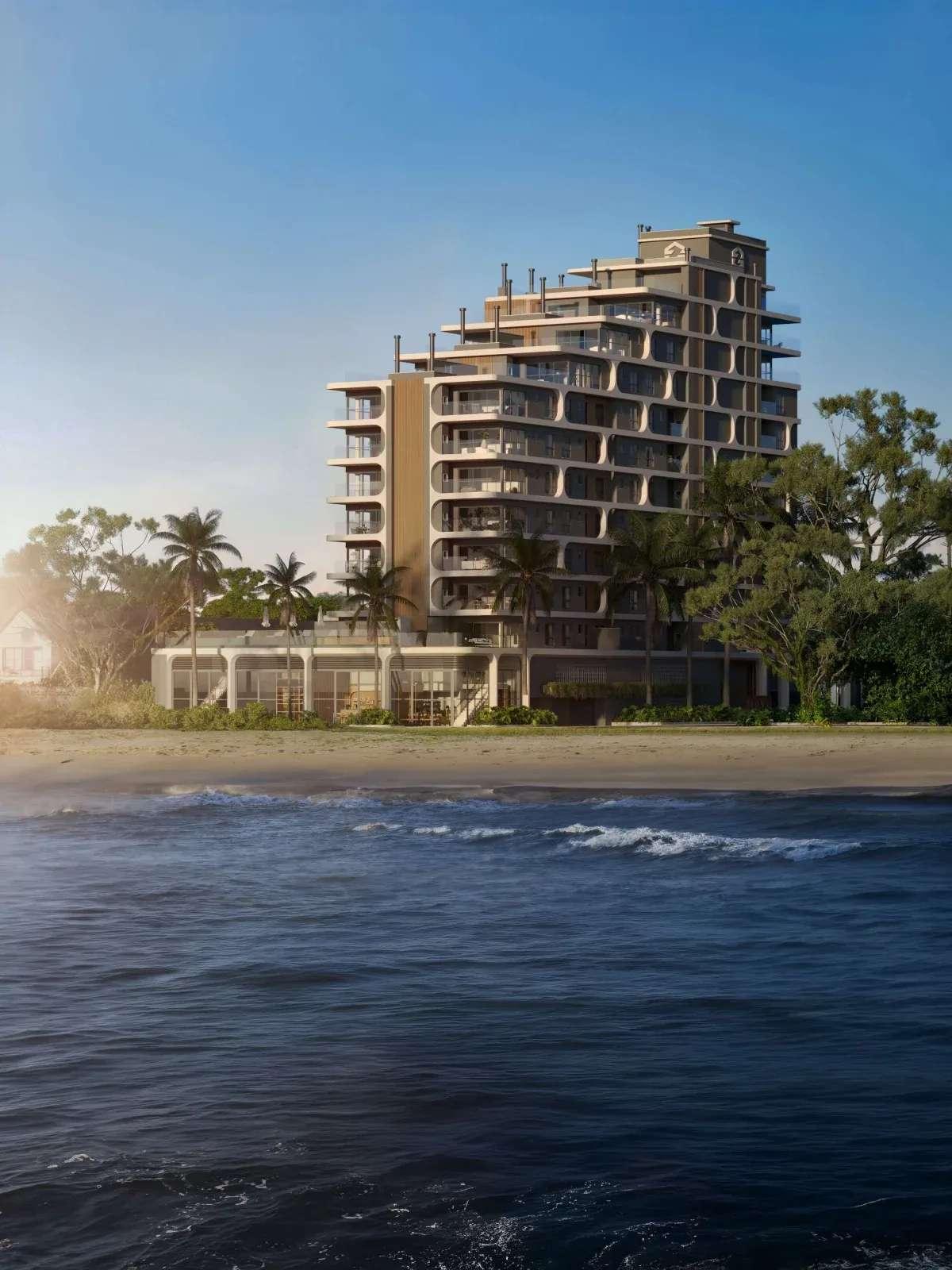 Apartamentos exclusivos de alto padrão, frente mar em Itapoá SC