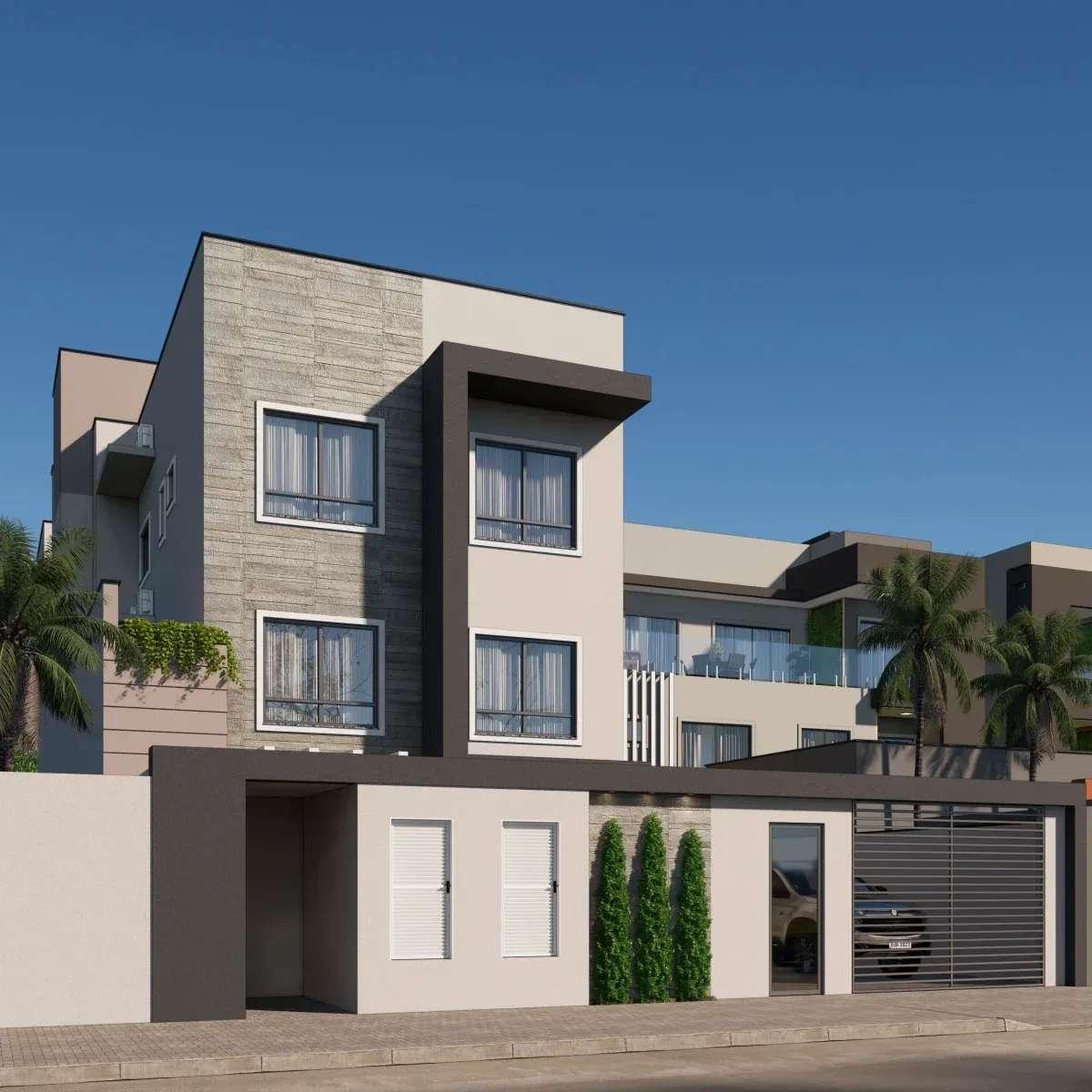 Apartamento à venda, com 3 quartos, 69,64~73,80m²