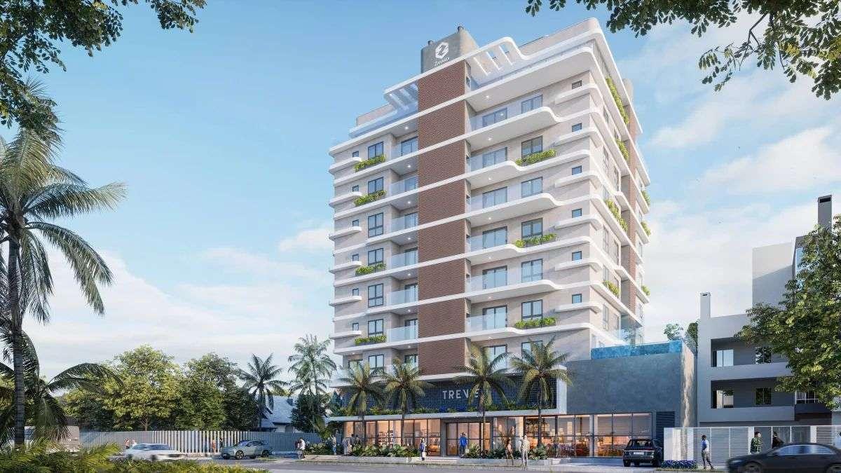 Apartamentos com até 04 suítes, a partir de 80m² a apenas 180 metros do mar à venda em Itapoá/SC
