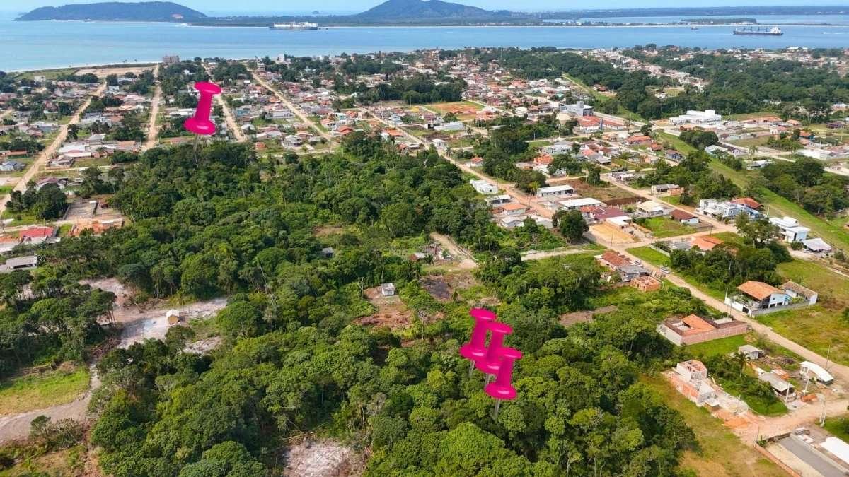Terreno para investimento com 372m², à venda em Itapoá Sc, no Balneário Ipacaray